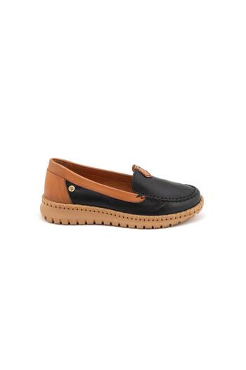 Mammamia D25Ya-3265 Women's Leather Casual Shoes