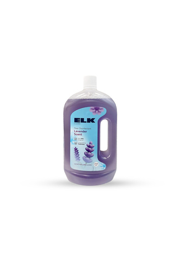 ELK مطهر ومعقم أرضيات برائحة اللافندر 750 مل من ELK لتعقيم فعال وتنظيف عميق ورائحة منعشة تدوم طويلاً