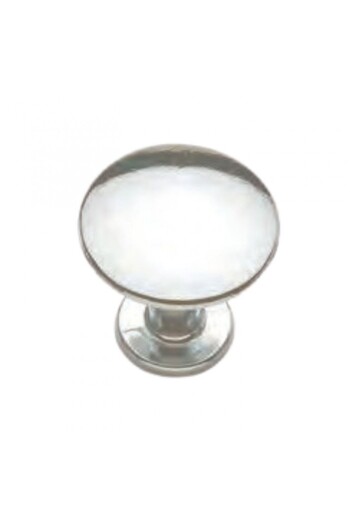 KOÇSAN Mini Mnatar Chrome Button Handle Luxury Country Kitchen Furniture Cabinet Drawer Handle