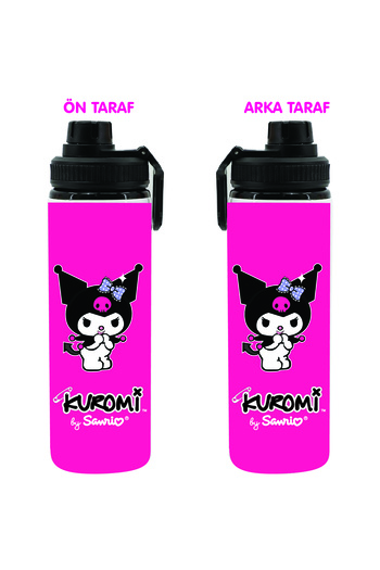 DKDZ SHOP Kuromiii Printed Water Bottle 850ml. 001