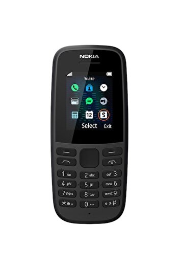 Nokia Telefon mobil cu butoane Nokia 105 (2019), Dual SIM, Black
