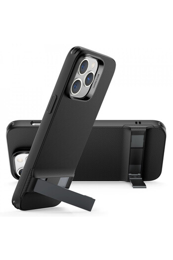 ESR IPhone 14 Pro Case - ESR Air Shield Boost Kickstand - Translucent Black