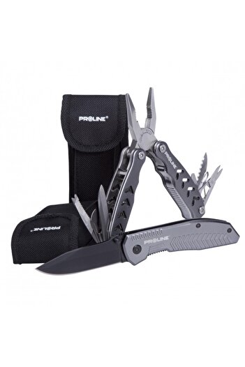 PROLINE MULTIFUNCTIONAL KNIFE AND STAINLESS STEEL BLADE KNIFE - 2P.