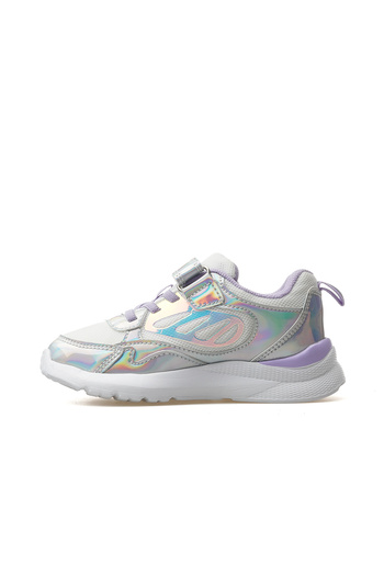 BUCKHEAD Girl's Sneaker Sports Shoes 25Y Buck3027 Silver