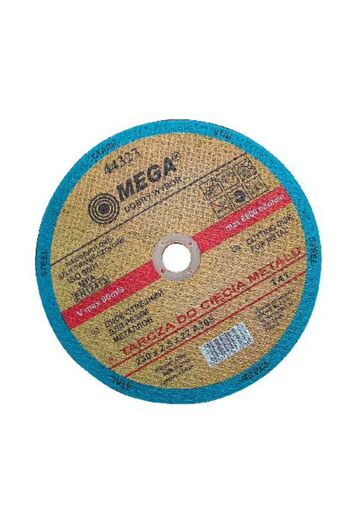 MEGA Metal Cutting Disc 125X2.5Mm / A30S