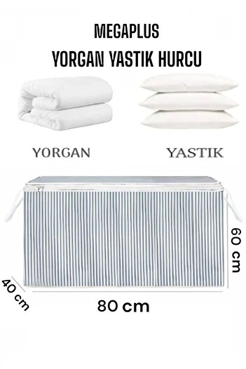 Helen's Home Megaplus Yorgan Yastık Hurcu En Büyük Boy Hurç Sandık Tipi Hurç