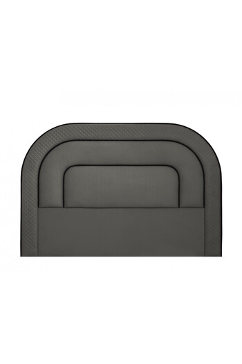 soufa dibaj H010 | Velvet headboard - Dark Grey