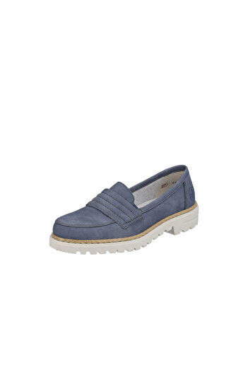 Rieker Sportliche Slipper für Damen in blau