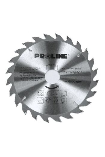 PROLINE Circular Saw Blade For Wood With Vidia Teeth 200Mm / 60D.