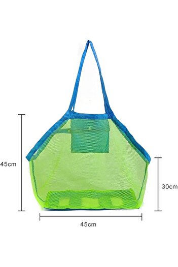 OEM Mesh bag for storage and beach ball toy, 45X45 cm