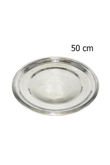 Generic 50cm Stainless Steel Serving Platter