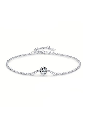 OEM Bratara din argint cu diamant moissanit