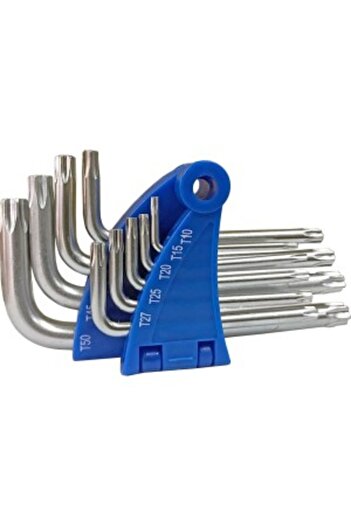 Venus Dsh Torx Cr-V Keys Set 9 (T10,15,20,25,27,30,40,45,50)