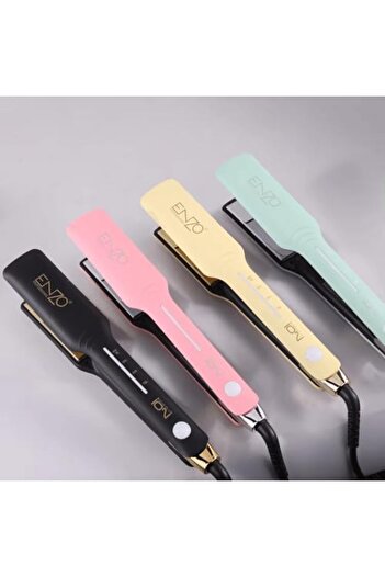 ENZO EN-3994 Nano Titanium Straightener (Yellow) - Intl Version