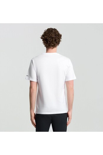 Columbia Men's White Short Sleeve T-Shirt T-Shirt