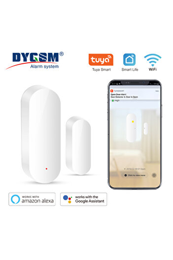Choice Tuya Smart WiFi Door Sensor Smart Home Open Close Detector Smartlife App Control Notification Com...