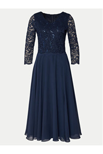 Swing Rochie de cocktail pentru femei 5AI08900 Albastru marin
