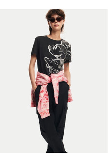 Desigual desigual Women's T-Shirt 24WWTKA1 Black