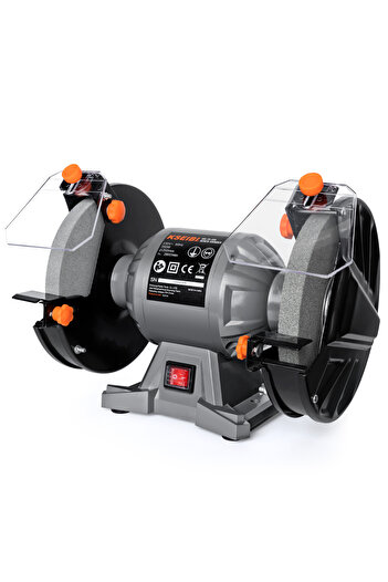 kseibi KBG 15-150 Bench Grinder, 150mm, 150w, Professional Wobble-free Table Wheel Grinder for Knife