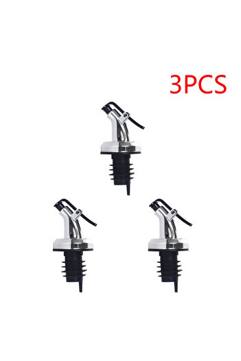 Choice 3PCS Oil Vinegar Bottle Stopper Leak-proof Oil and Vinegar Dispenser Pour Spouts Multifunctional Sui