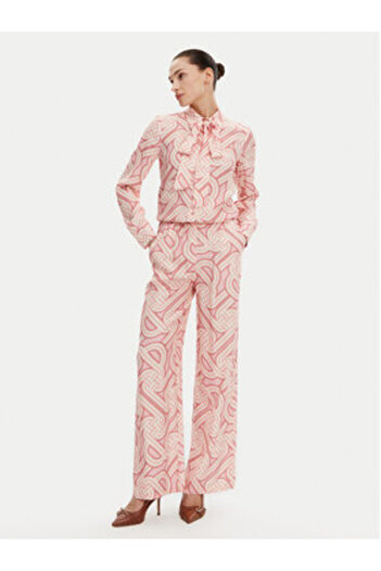 Silvian Heach Women's Shirt GPP25363BL Ecru, Pink