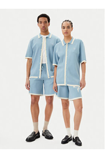 Filling Pieces Cămașă unisex 91299859980 Albastră
