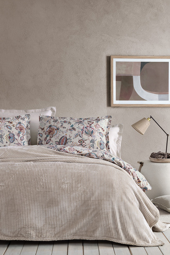 Yataş Wellsoft Beige Blanket - Single Adel