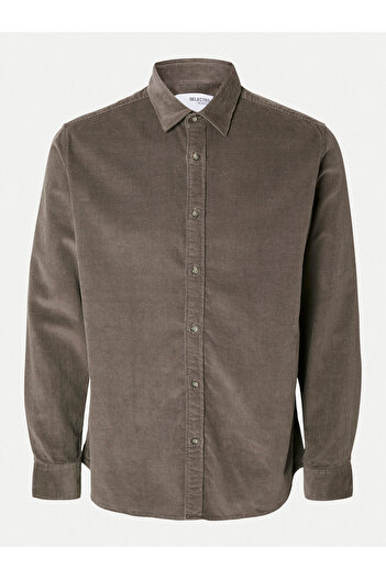 Selected Homme selected homme Men's Shirt 16090182 Gray