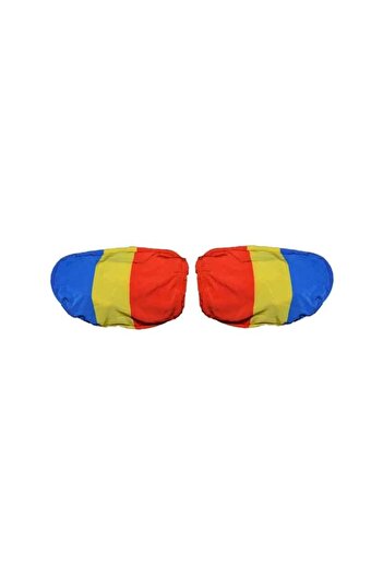 OEM Tricolor Car Mirror Covers - Set of 2
