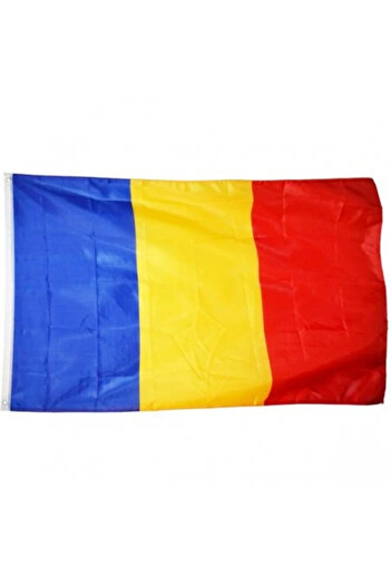 OEM Romania canvas flag 90x150 cm with Lance system