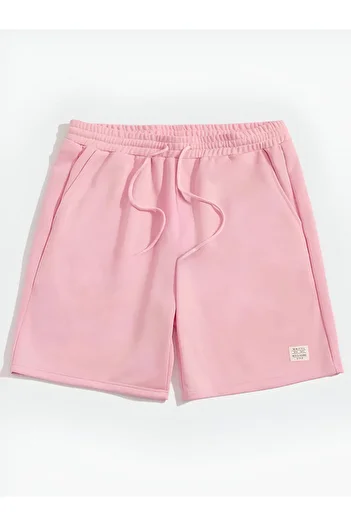 trendgar PINK NEWSTYLE PRINTED UNISEX SHORTS