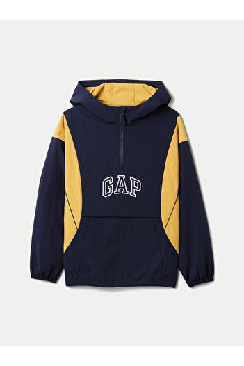 GAP Jachetă anorak pentru băieți 514972-01 bleumarin