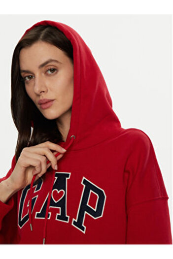 GAP Women's Sweatshirt 523563-17 Red