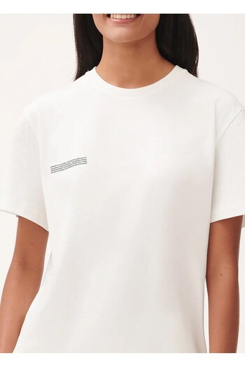 The Champ Clothing Unisex Λευκό μπλουζάκι Oversize - Nature Concept Printed