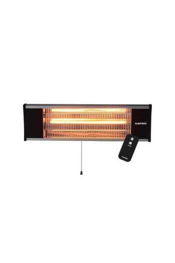 ALBATROS Albatros RFC-2001AT electric patio heater, carbon fiber, 2000 W, on/off switch, protection