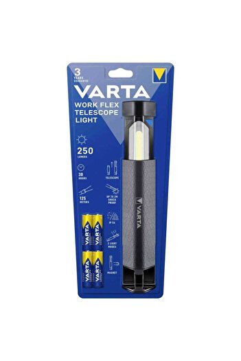 Varta 18646 Work Flex Telescope Lighting Led Lantern