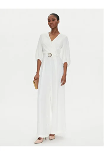 RINASCIMENTO Women's Jumpsuit CFC0122546003 White