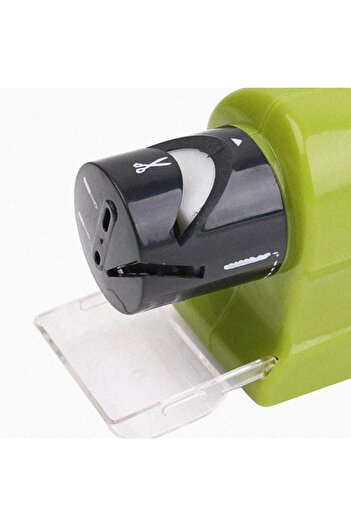 zola Electric knife/scissor/screwdriver sharpener, removable head, 14.5x6x8 cm, green/black