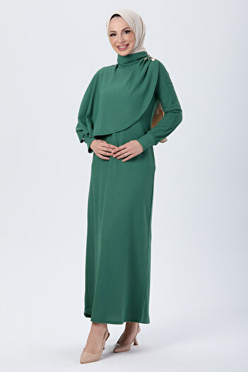 TOFİSA Dress Green - 24113