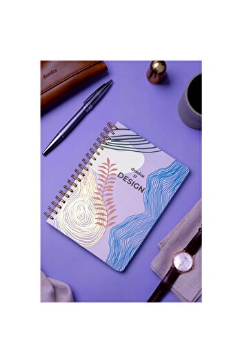 denden Redactar Purple 17X24 Line Notebook