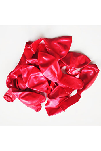 Ropet Set of 100 latex balloons, Red, 30cm, Ropet