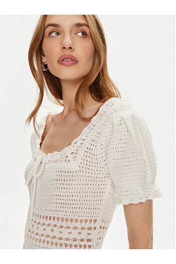 Gina Tricot Women's Summer Dress 22257 White