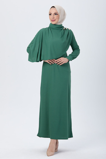 TOFİSA Dress Green - 24113