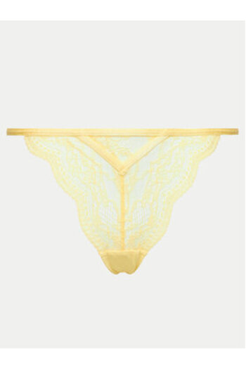 Hunkemöller hunkemoller Women's Thong 205390 Yellow