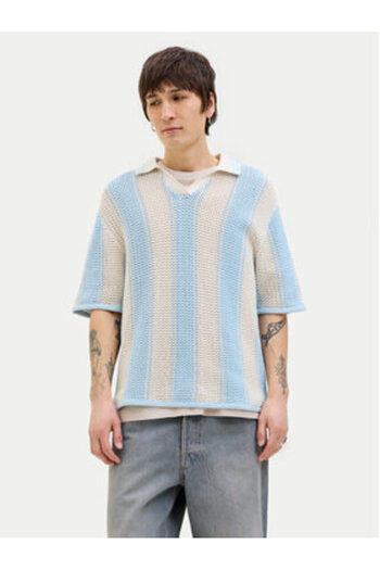 Jack & Jones jack jones Mens Sweater 12277266 Beige, Blue