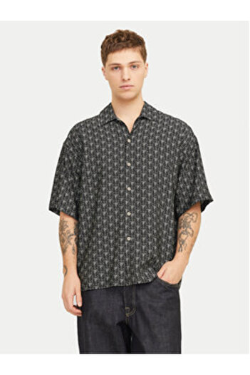 Jack & Jones jack jones Mens Shirt 12271103 Black