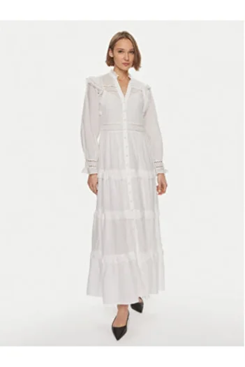 IVY OAK Women's Shirt Dress IO117619 White