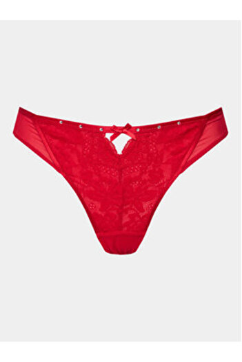 Hunkemöller hunkemoller Women's Thong 203563 Red