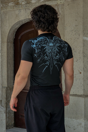 Liber Thegauntlet - Compression T-Shirt (Black)