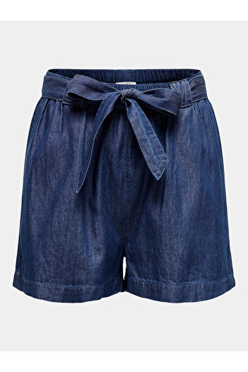 JDY Pantaloni scurți din material textil pentru femei 15321166 bleumarin